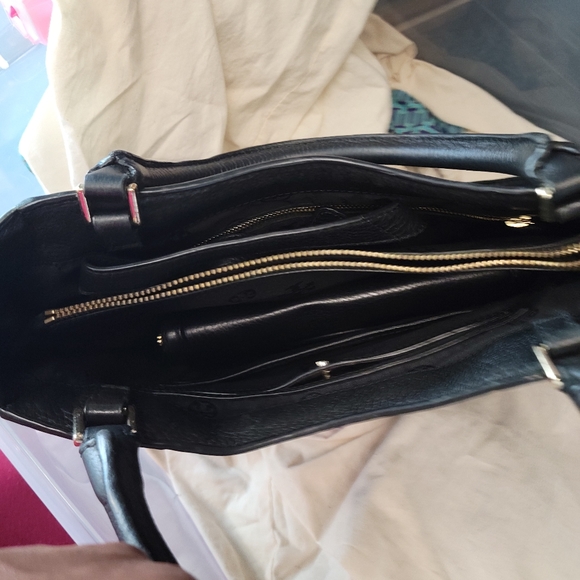 Tory Burch tote + matching wallet - Picture 4 of 5